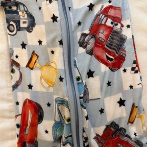 Kids Cars Themed Pajama Set Bamboo